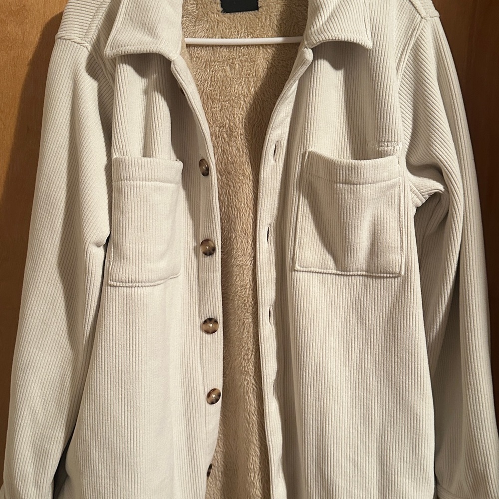 Volcom Cream Teddy Jacket